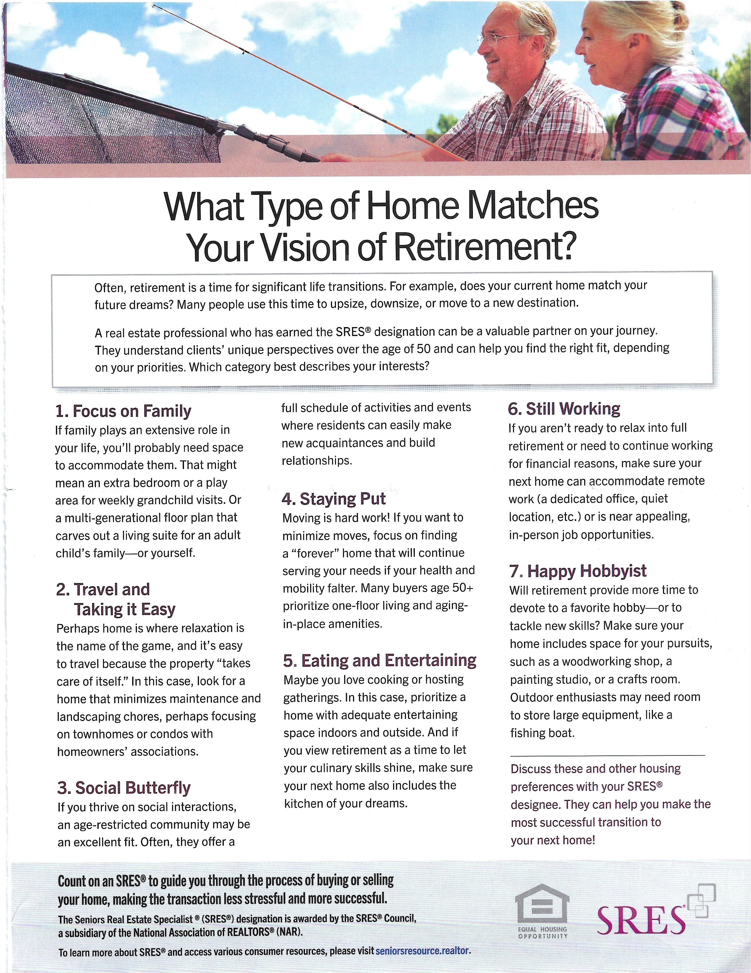 What Type Of Home Matches Your Vision Of Retirement?
